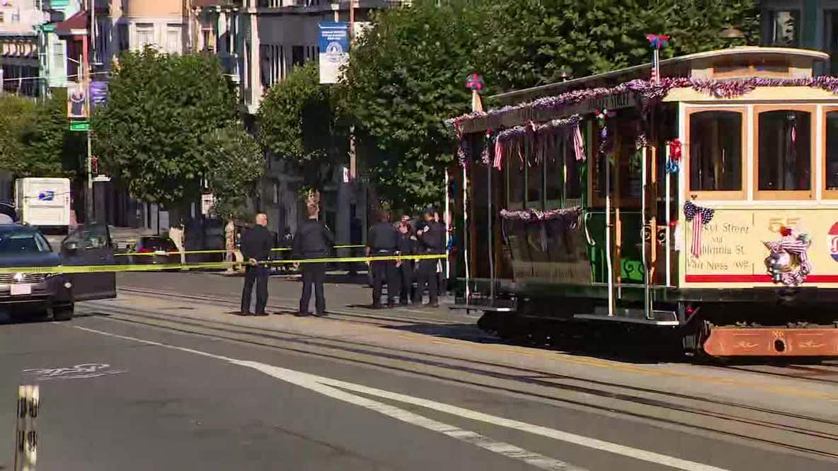 San Francisco police officers struck by car: witness