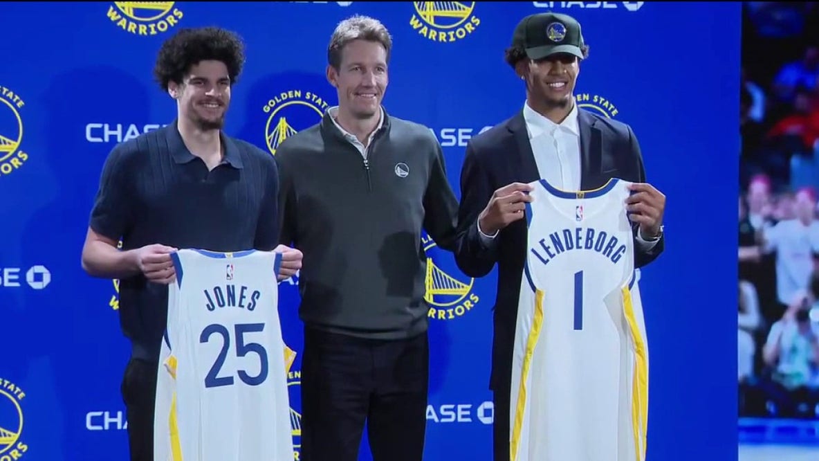 Warriors introduce top draft picks