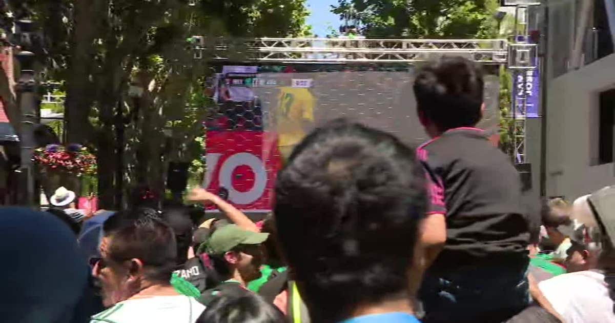 Sí se puede! San Jose World Cup fans go wild for Mexico