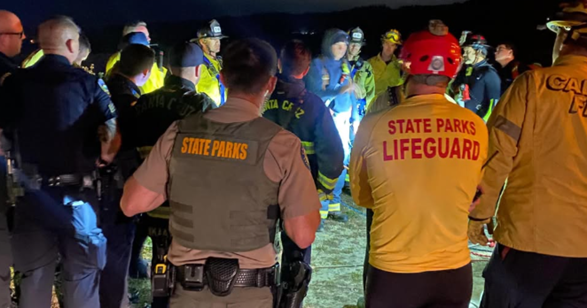 Man dies after falling from cliff near Bonny Doon Beach