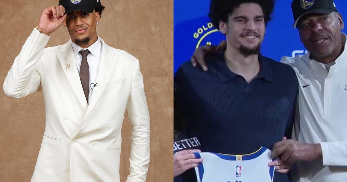 Warriors introduce top draft picks