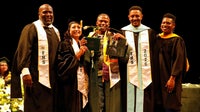 In a joyful ceremony, Oakland teen, school valedictorian, challenges his class to find their ‘why’