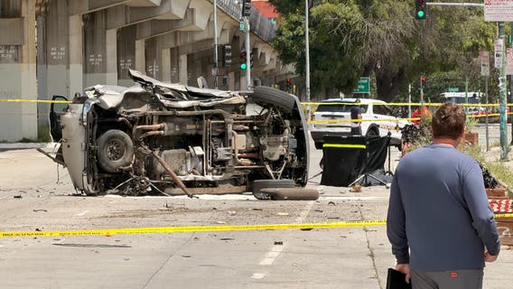 2 dead, Oakland police officer injured in stolen vehicle crash