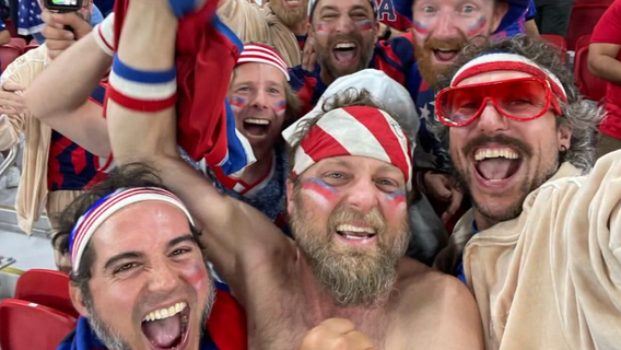Tahoe friends travel to 5th consecutive World Cup in custom bus