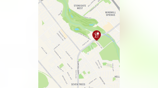 Vegetation fire near San Jose golf course quickly contained