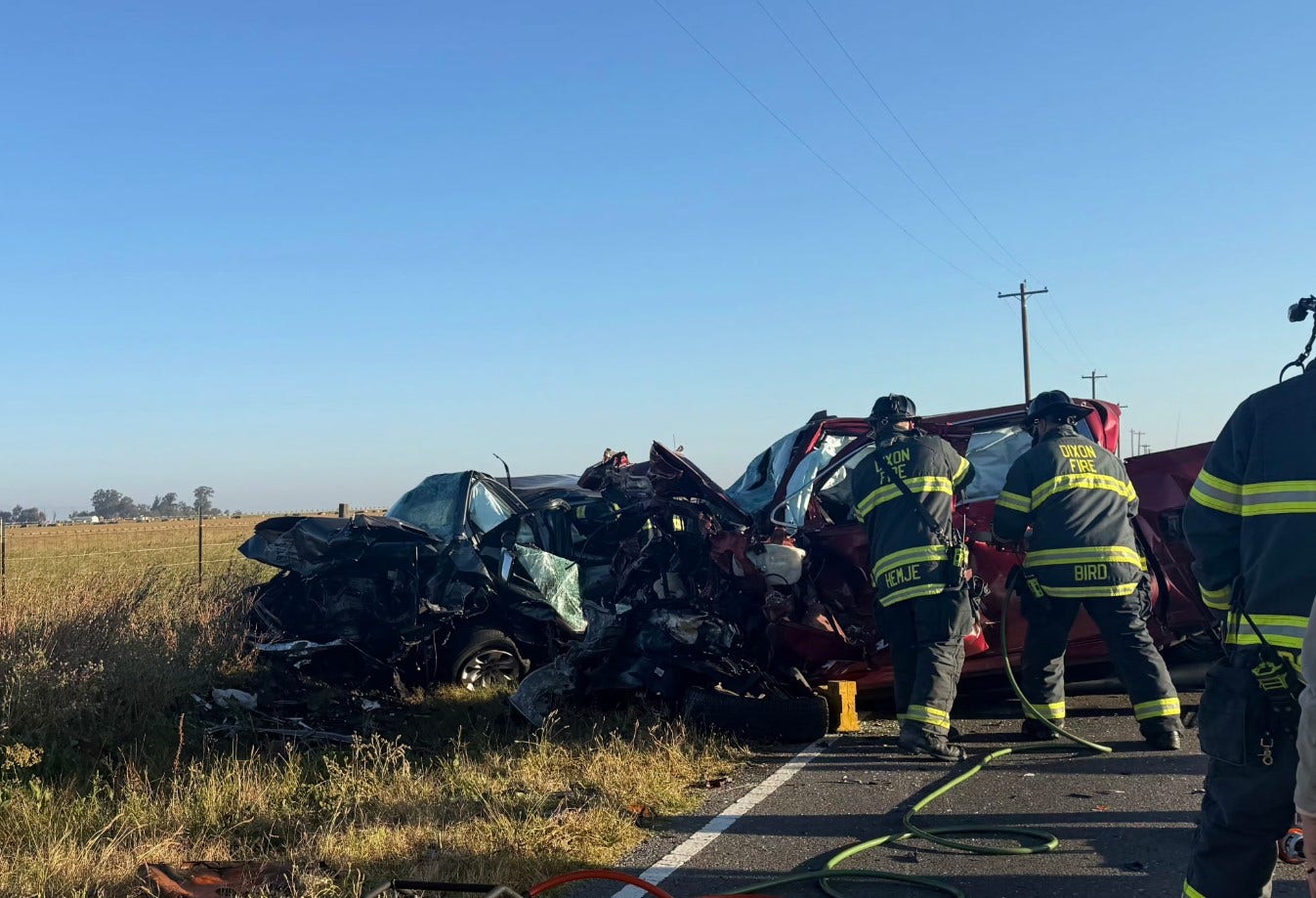 3 die in North Bay crash involving 2 pickups: CHP