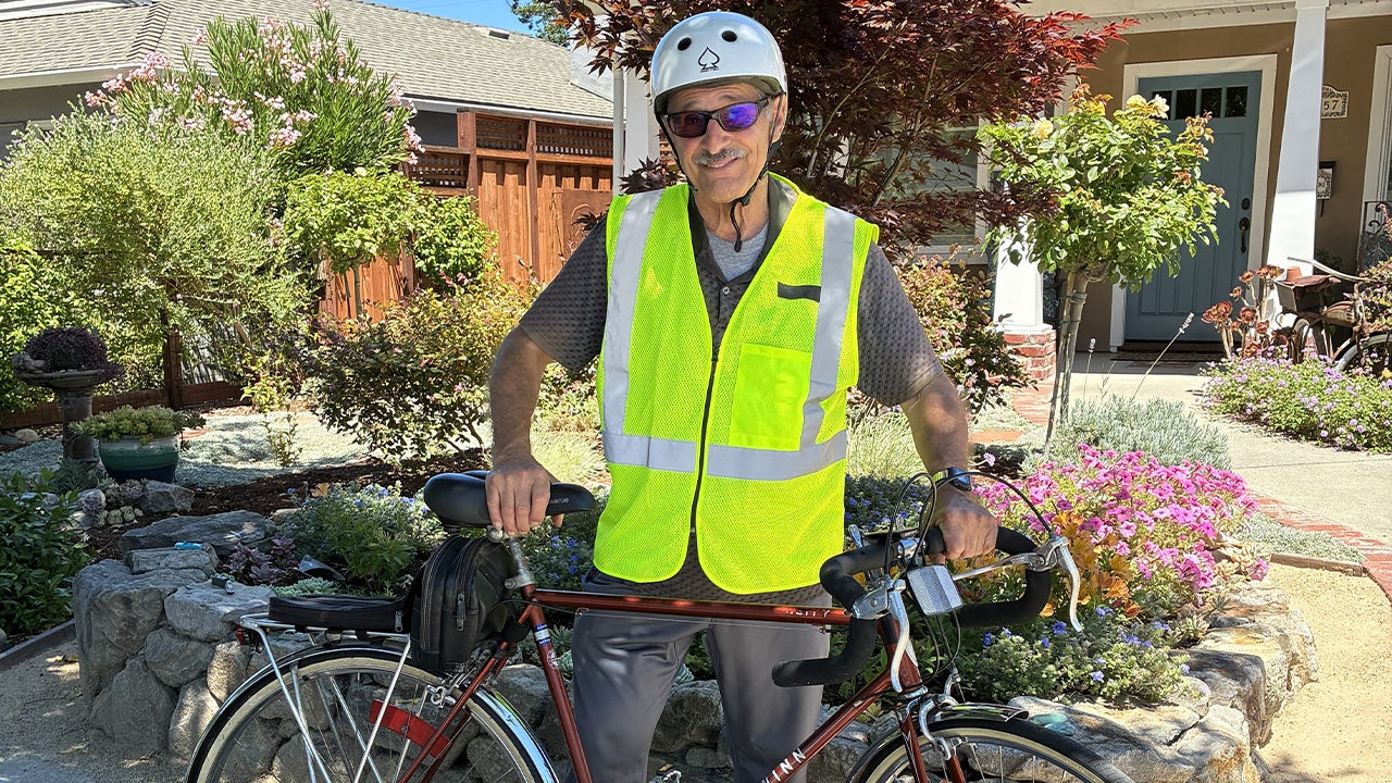 82-year-old Bay Area man on track to ride 50K miles on same bike he bought 50 years ago