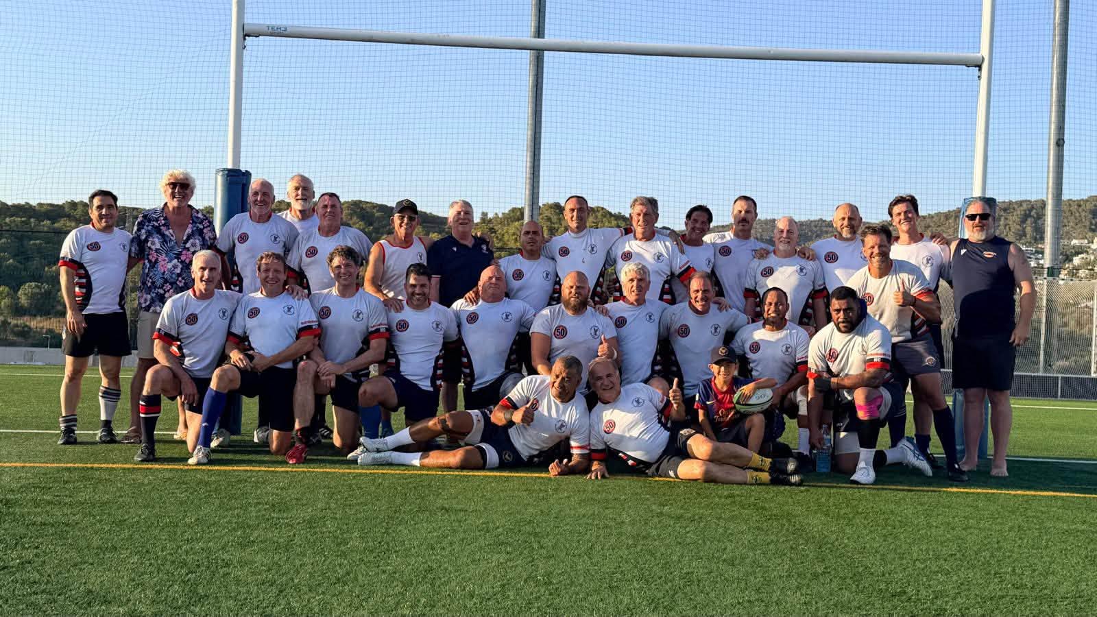 'Old boys' rugby club, with Bay Area players in their 60s, tours overseas, returns undefeated