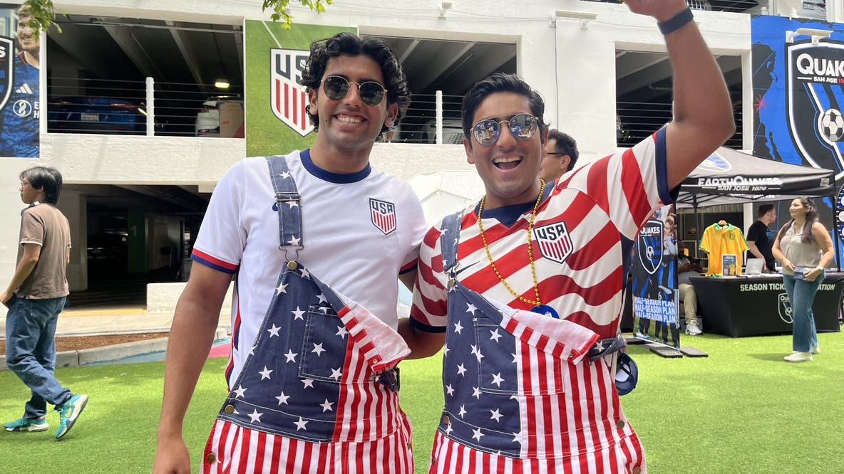 World Cup fans go all out ahead of USMNT match at Levi's Stadium