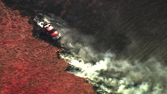 Sunol vegetation fire triggers evacuations