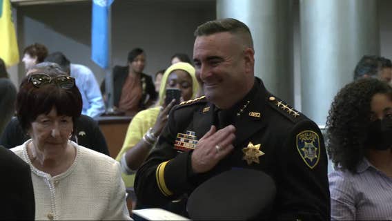 Oakland Police Chief James Beere officially sworn in