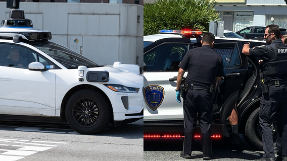 Teens detained in San Mateo after drinking alcohol, shooting toy guns in Waymo: police