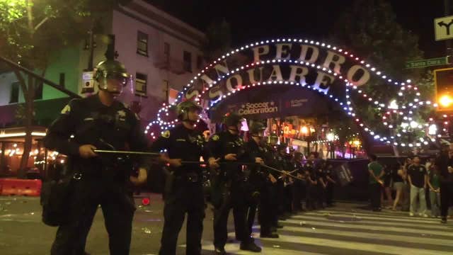 Massive World Cup party in San Jose gets chaotic with Mexico win