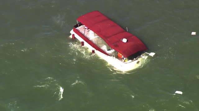 San Francisco police find wreckage of sunken boat near Alcatraz Island