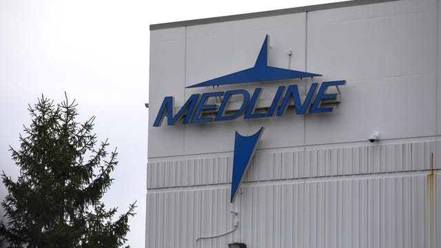 Medline rebuilding Tracy warehouse fire causes medical supply shortages