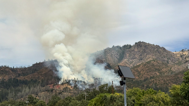 CAL FIRE: Ledson fire 35% contained, forward progress halted