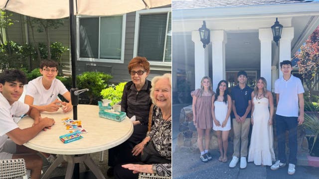 These Danville teenagers unite generations through Teens2Seniors