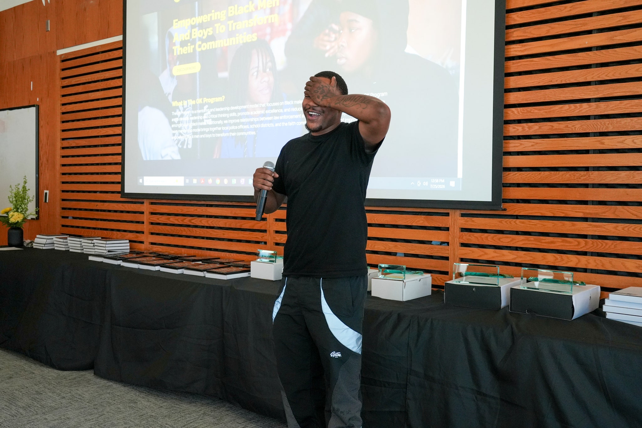 Happy tears: Young Oakland man is surprised with a work van and tools for his new business