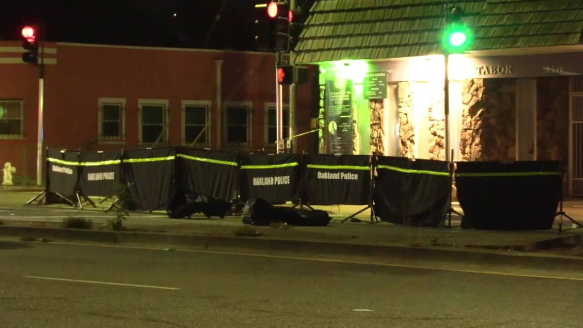 Woman killed in hit-and-run outside Oakland church, near police substation