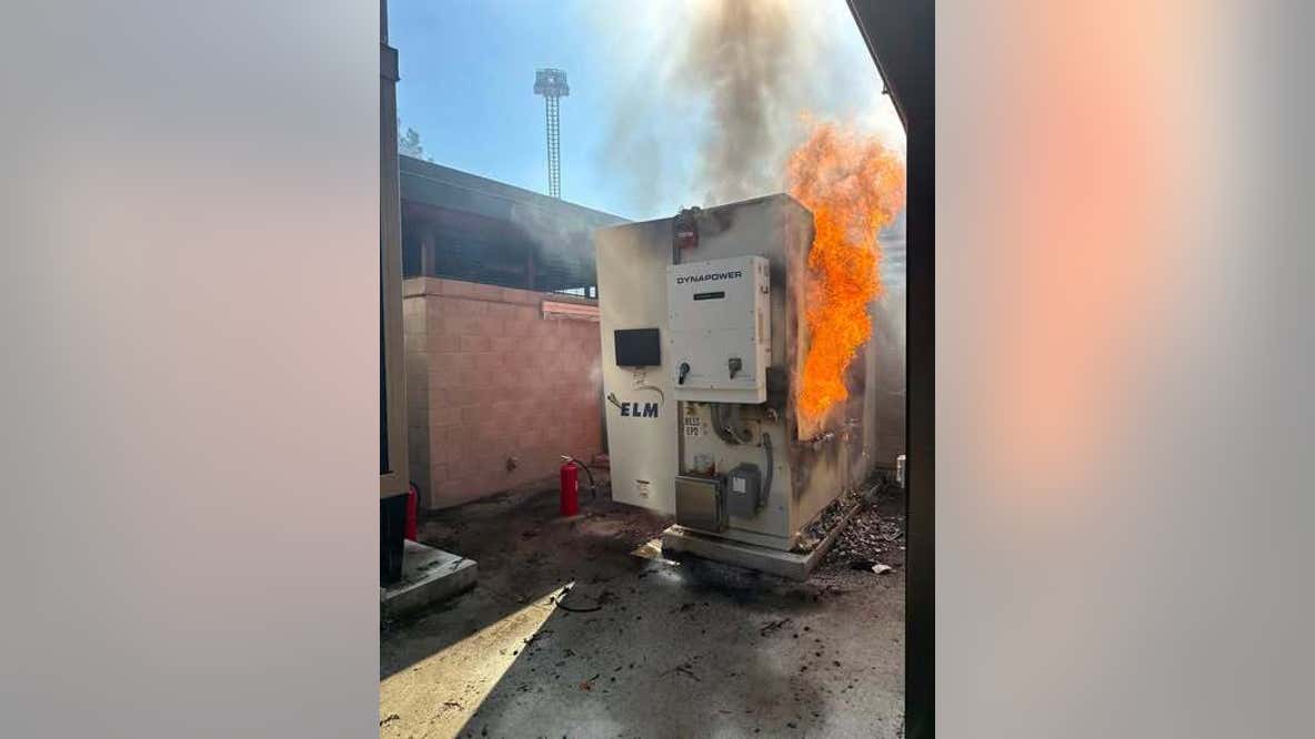 Lithium-ion battery fire at Sunnyvale City Hall