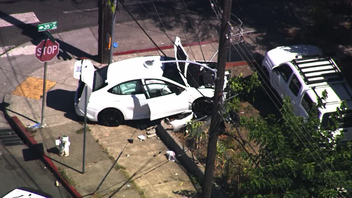 Child behind wheel strikes woman walking dog in Oakland's Laurel District
