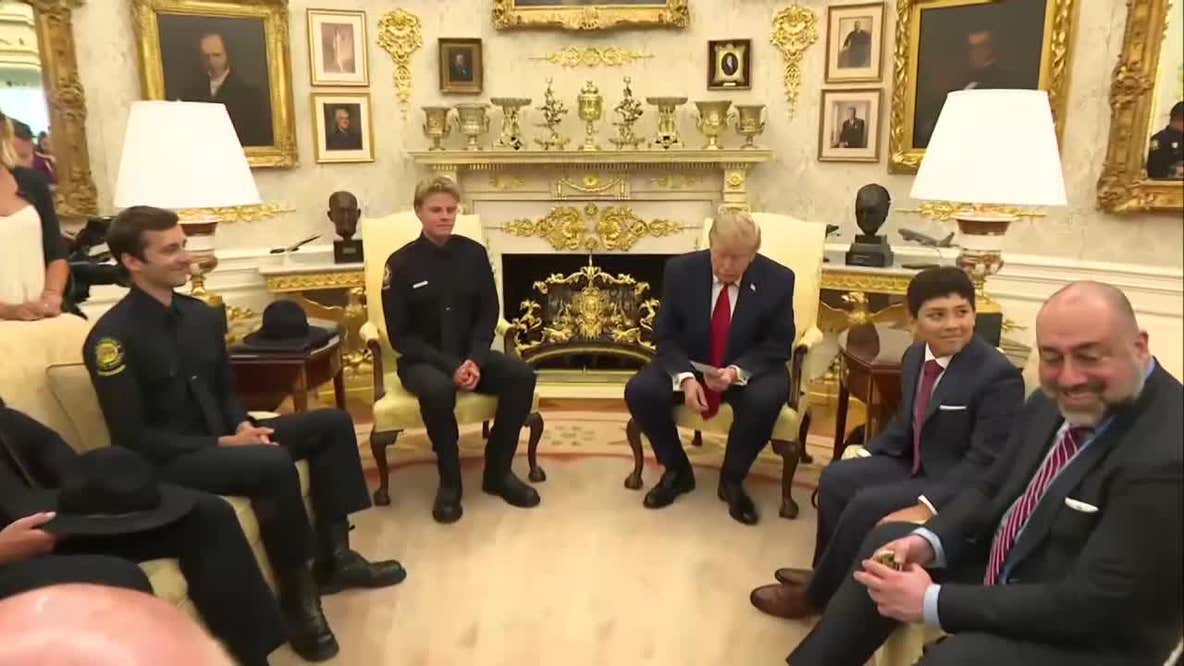 Trump congratulates Santa Cruz lifeguard after dramatic rescue