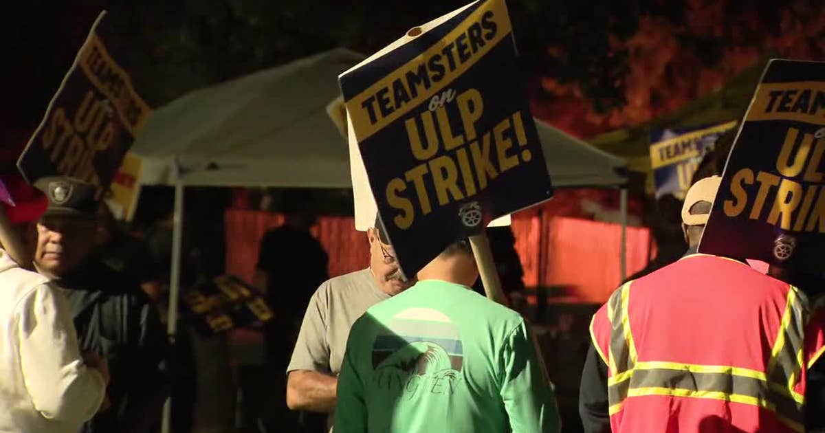 Cargill salt workers go on strike in Newark | KTVU FOX 2