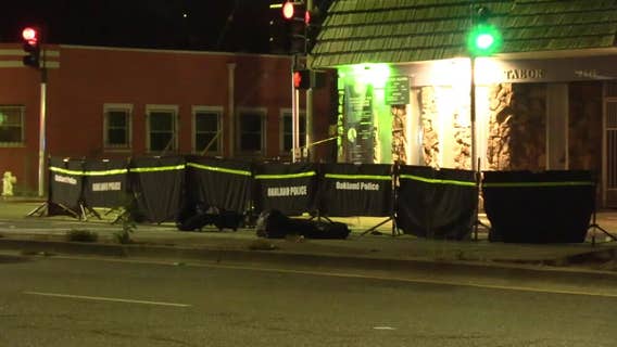 Woman killed in hit-and-run outside Oakland church, near police substation