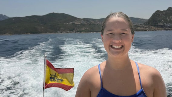Bay Area swimmer crosses Strait of Gibraltar, on verge of breaking world record