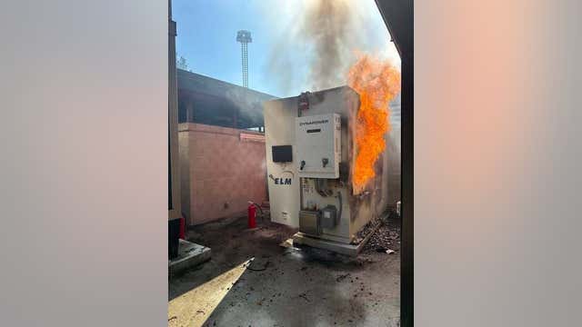 Lithium-ion battery fire at Sunnyvale City Hall