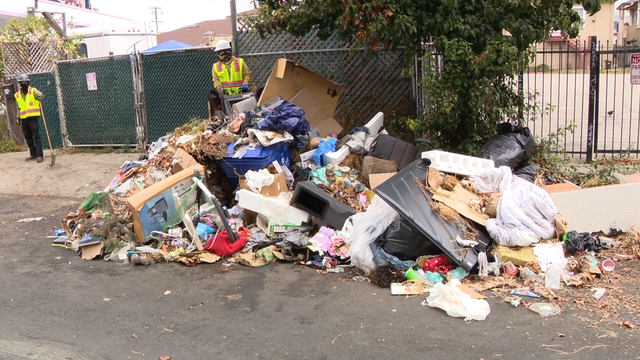 Oakland has a new tool for illegal dumping – and it's already picked up 34K pounds of trash