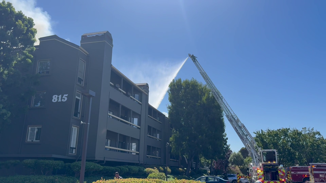 3 firefighters injured responding to massive blaze at Foster City apartment complex