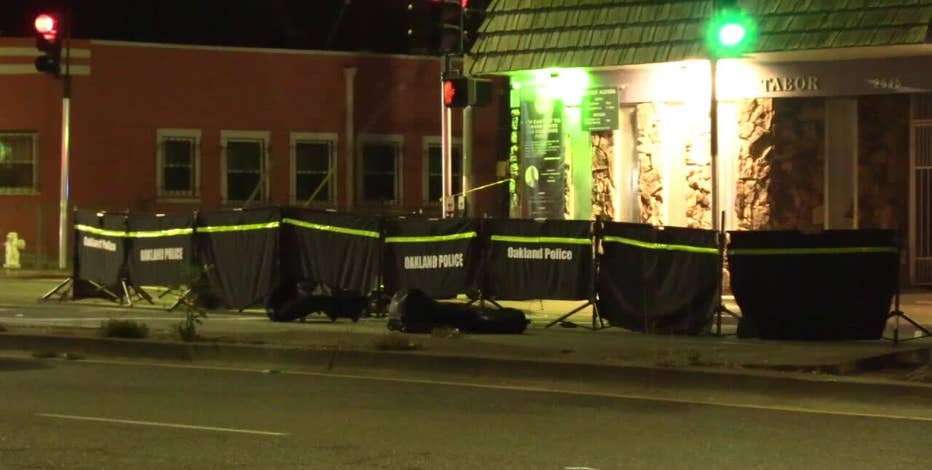 Woman killed in hit-and-run outside Oakland church, near police substation