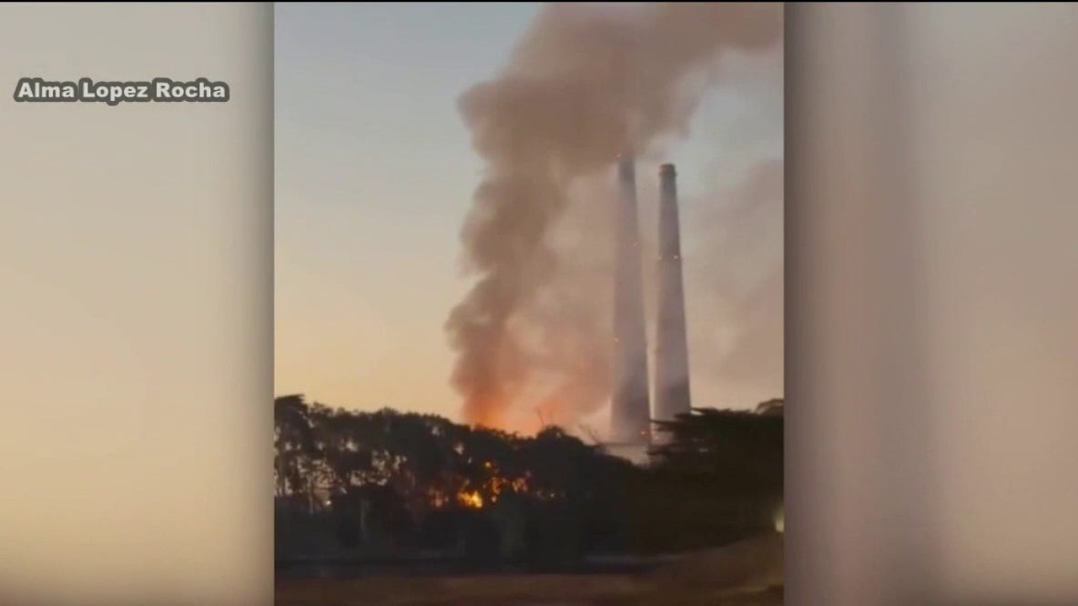Fire reignites at Moss Landing battery plant where massive blaze burned last year