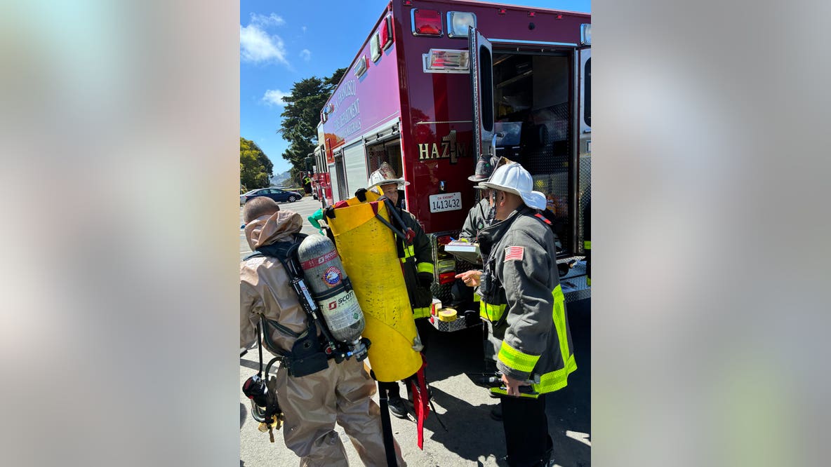1 person taken to hospital for chemical inhalation at San Francisco golf course