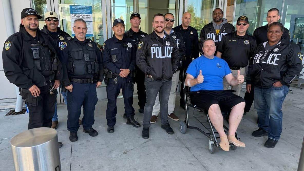 Richmond officer shot by woman during wellness check released from hospital