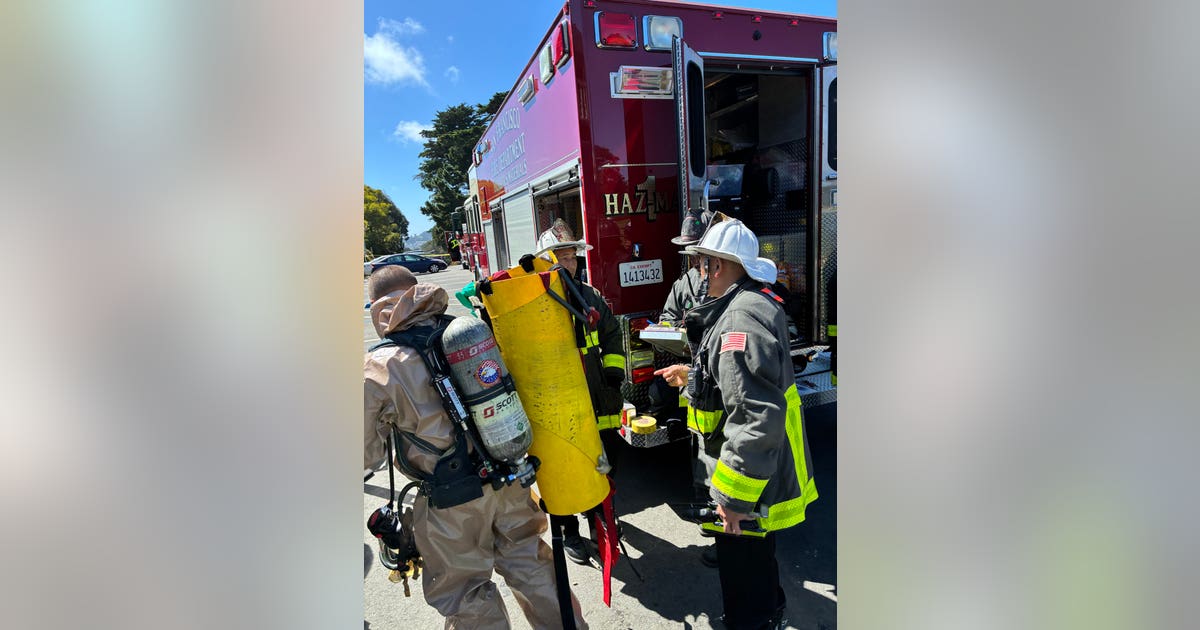 1 person taken to hospital for chemical inhalation at San Francisco golf course