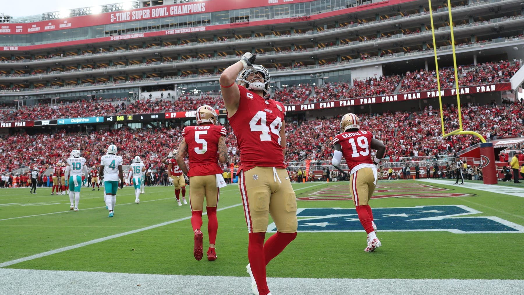 49ers' Kyle Juszczyk player fined $15k for using 'offensive' drinking celebration