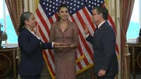 California's Aisha Wahab is 1st Afghan American sworn into Congress
