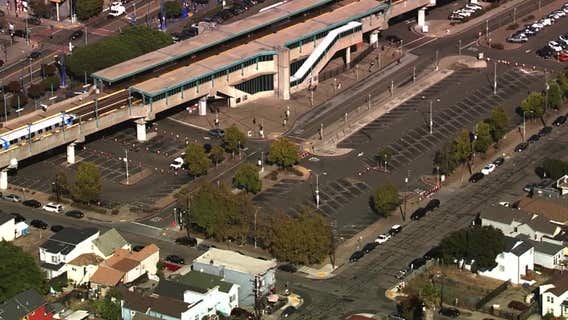 Major housing development begins at West Oakland BART station, eliminating commuter parking