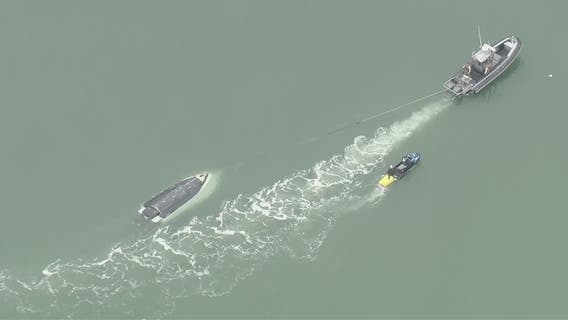 Fishing boat hits rocks near Golden Gate Bridge; 1 dead, 2 injured