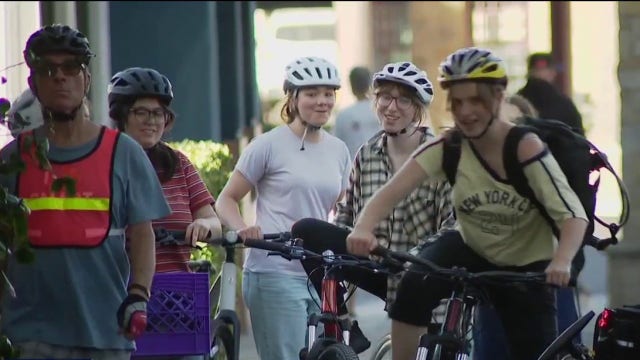 Student cyclists call for safer bike routes on the Peninsula