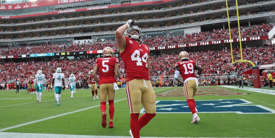 49ers' Kyle Juszczyk player fined $15k for using 'offensive' drinking celebration