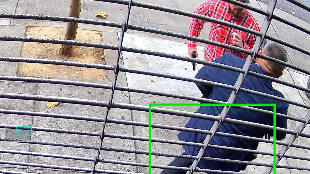Security camera footage shows immigration enforcement in San Francisco's SoMa