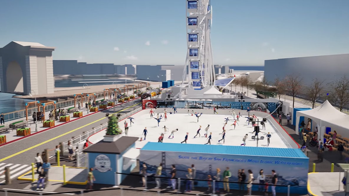 Waterfront ice rink: This popular Bay Area destination is getting its first ever ice rink