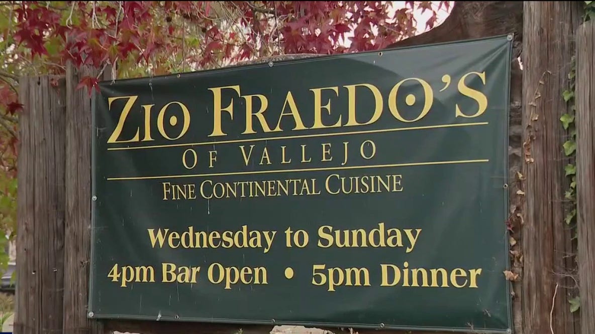 Zio Fraedo’s waterfront restaurant to close Vallejo location after 20 years