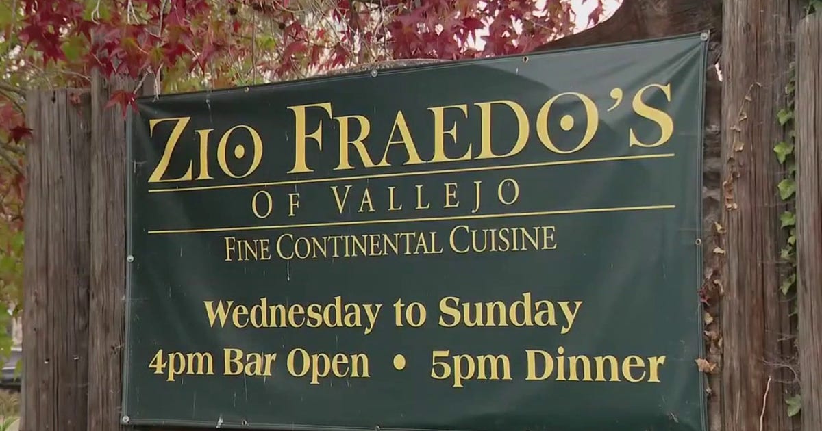 Zio Fraedo’s waterfront restaurant to close Vallejo location after 20 years