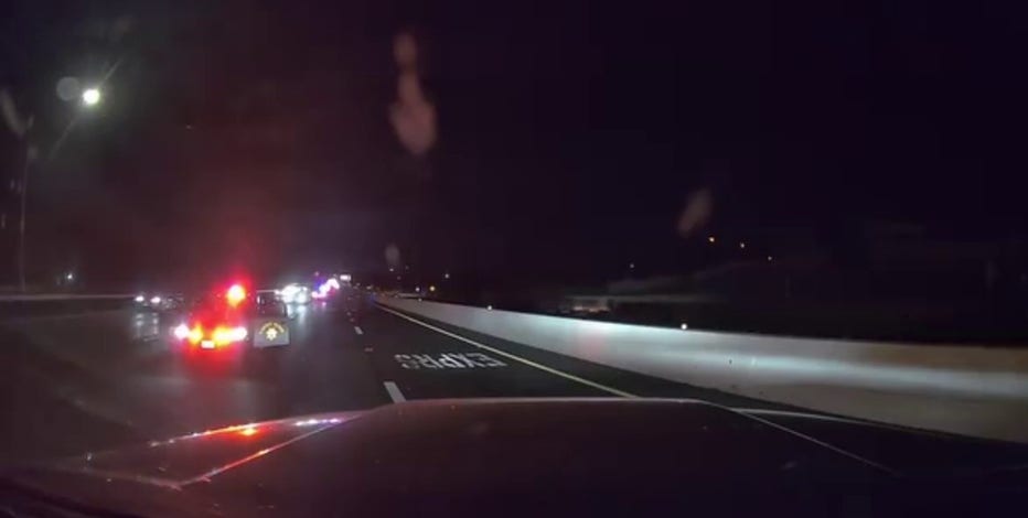 Video: Tesla slams into stopped CHP car in Vacaville