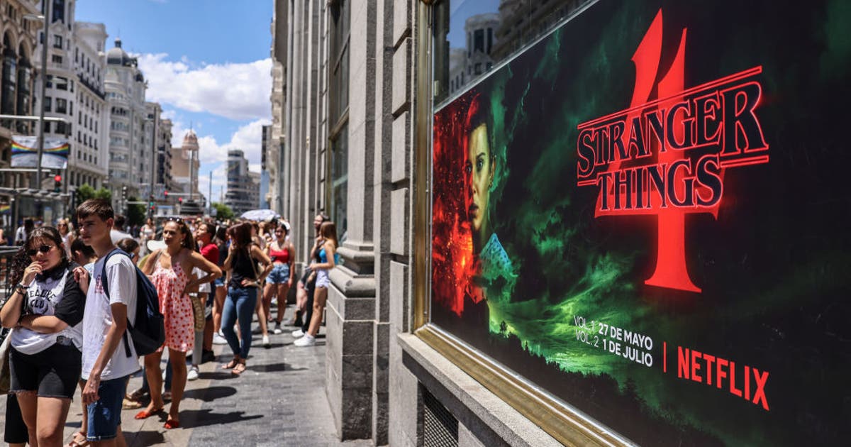 Netflix's 'Stranger Things' the most-streamed show in 2022, Nielsen ...