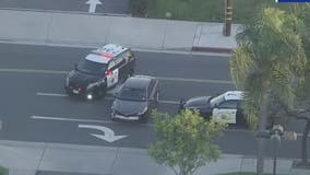 VIDEO: Police chase suspect narrowly dodges CHP's PIT maneuver, briefly extends pursuit